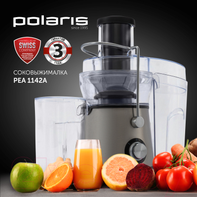 Соковыжималка электрическая Polaris PEA 1142A- фото7