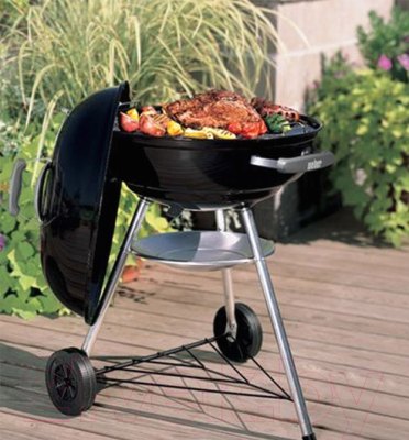 Угольный гриль Weber Compact Kettle CK-47- фото9