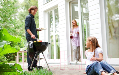 Угольный гриль Weber Compact Kettle CK-57- фото7