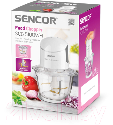 Измельчитель-чоппер Sencor SCB 5100WH- фото8