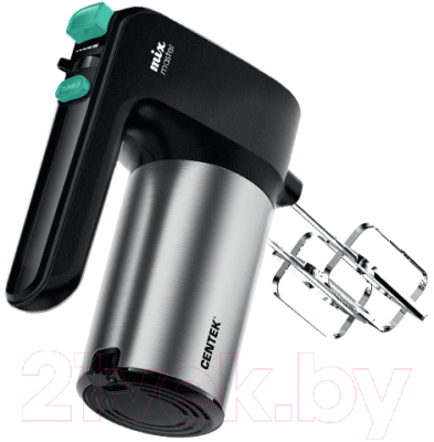 Миксер ручной Centek CT-1123 (черный/сталь)- фото3