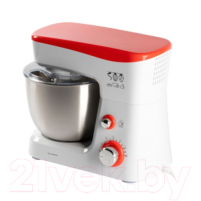 Миксер стационарный Endever Sigma-25 (красный/белый)- фото3