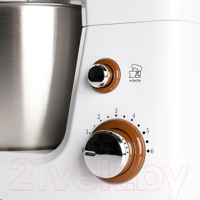 Миксер стационарный Endever Sigma-26 (белый/коричневый)- фото5