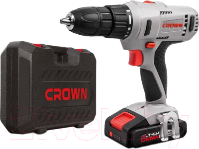 Аккумуляторная дрель-шуруповерт CROWN CT21056L-2 BMC