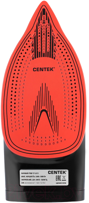 Утюг Centek CT-2311 (красный)- фото2