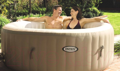 Бассейн-джакузи Intex Bubble Massage / 28428- фото7
