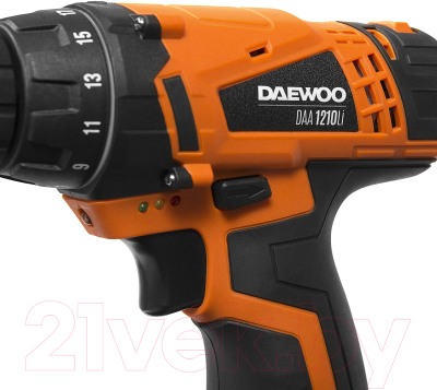 Аккумуляторная дрель-шуруповерт Daewoo Power DGA 1220Li Set- фото4