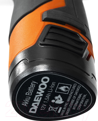 Аккумуляторная дрель-шуруповерт Daewoo Power DGA 1220Li Set- фото6