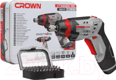 Электроотвертка CROWN CT22024 MC
