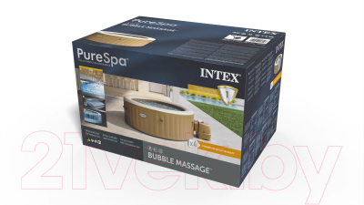 Бассейн-джакузи Intex Bubble Massage / 28426- фото9