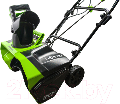 Снегоуборщик аккумуляторный Greenworks GD40ST 40V / 2600007- фото2