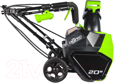 Снегоуборщик аккумуляторный Greenworks GD40ST 40V / 2600007- фото5