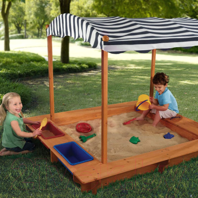 Песочница KidKraft С тентом / 00165-KE- фото2