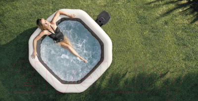 Бассейн-джакузи Intex Jet and Bubble Deluxe / 28458- фото5