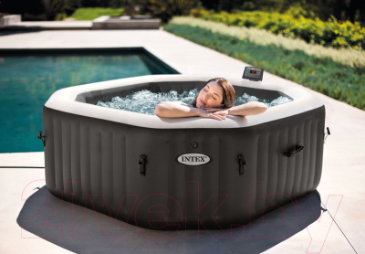 Бассейн-джакузи Intex Jet and Bubble Deluxe / 28458- фото6