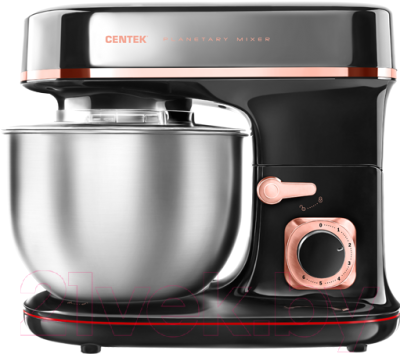 Миксер стационарный Centek CT-1139 (черный/хром)- фото