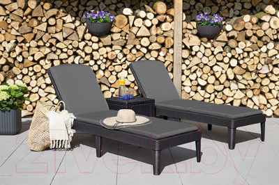 Шезлонг Keter Jaipur / 237958- фото2