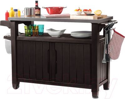 Стол садовый Keter Unity xl Storage Buffet 183l / 230409- фото2