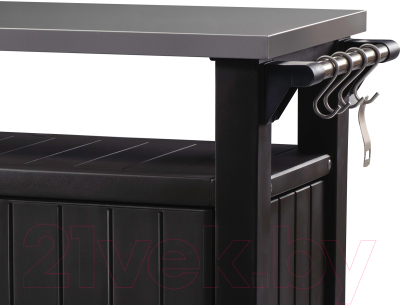 Стол садовый Keter Unity Storage Buffet / 230410- фото5