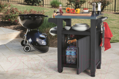 Стол садовый Keter Unity Storage Buffet / 230410- фото6