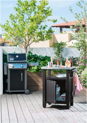 Стол садовый Keter Unity Storage Buffet / 230410- фото7
