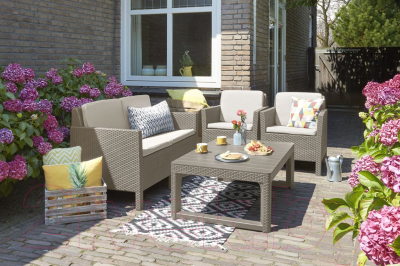 Стол садовый Keter Lyon Table Wicker / 232296- фото5