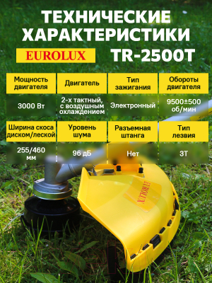 Бензокоса EUROLUX TR-2500T (70/2/19)- фото5