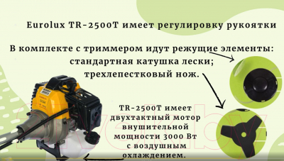 Бензокоса EUROLUX TR-2500T (70/2/19)- фото7