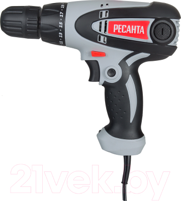 Дрель-шуруповерт Ресанта СШ-550-1 (75/16/2)- фото2