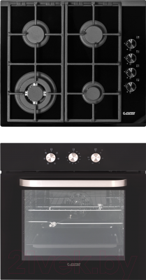 Комплект встраиваемой техники Exiteq EXO-302 + PL640STG-E/A- фото