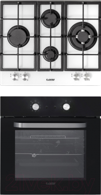 Комплект встраиваемой техники Exiteq EXO-303 + PF640STGW-E/A- фото