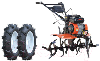 Мотокультиватор Skiper SP-700 + колеса 4x10 (комплект)- фото