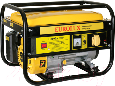 Бензиновый генератор EUROLUX G3600A- фото
