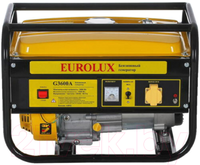 Бензиновый генератор EUROLUX G3600A- фото2