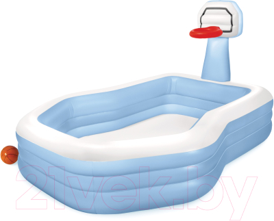 Надувной бассейн Intex Shootin Hoops Family Pool / 57183- фото6