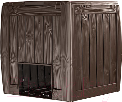 Компостер Keter Deco Composter W/Base 340л / 231600 (коричневый)- фото
