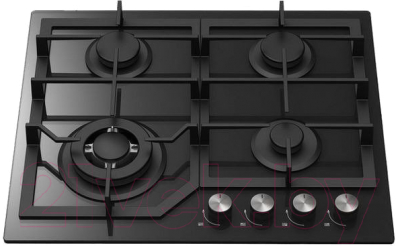 Газовая варочная панель Akpo PGA 604 FGC BL Turbo- фото2