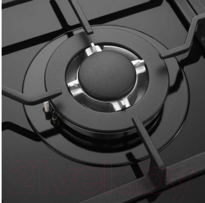 Газовая варочная панель Akpo PGA 604 FGC BL Turbo- фото3