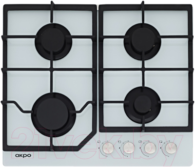 Газовая варочная панель Akpo PGA 604 LGC WH- фото