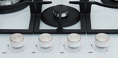 Газовая варочная панель Akpo PGA 604 VGC-T WT- фото4