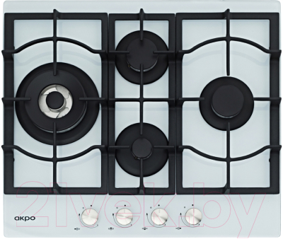 Газовая варочная панель Akpo PGA 604 VGC-T WT- фото6
