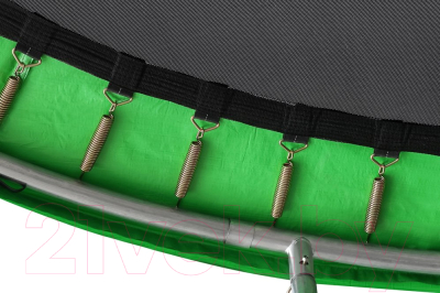 Батут Happy Jump PRO 12ft с внешней сеткой и лестницей (374см)- фото6