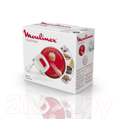 Миксер ручной Moulinex HM211A11- фото7