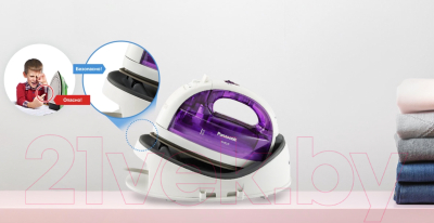 Беспроводной утюг Panasonic NI-WL30VTW- фото10