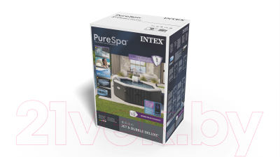 Бассейн-джакузи Intex Jet and Bubble Deluxe / 28462- фото5