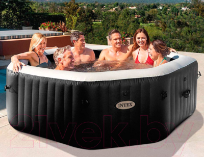 Бассейн-джакузи Intex Jet and Bubble Deluxe / 28462- фото7