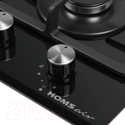 Газовая варочная панель HOMSair HGG323GCBK- фото6