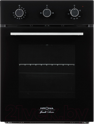 Газовый духовой шкаф Krona Stretto 45 BL / 00026329- фото