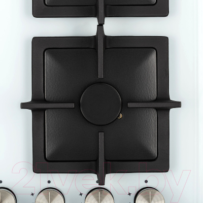 Газовая варочная панель Krona Calore 60 WH / 00026317- фото6