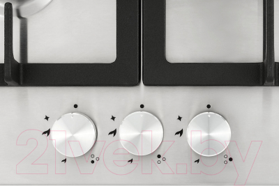 Газовая варочная панель Krona Tordo 45 IX / 00026351- фото3